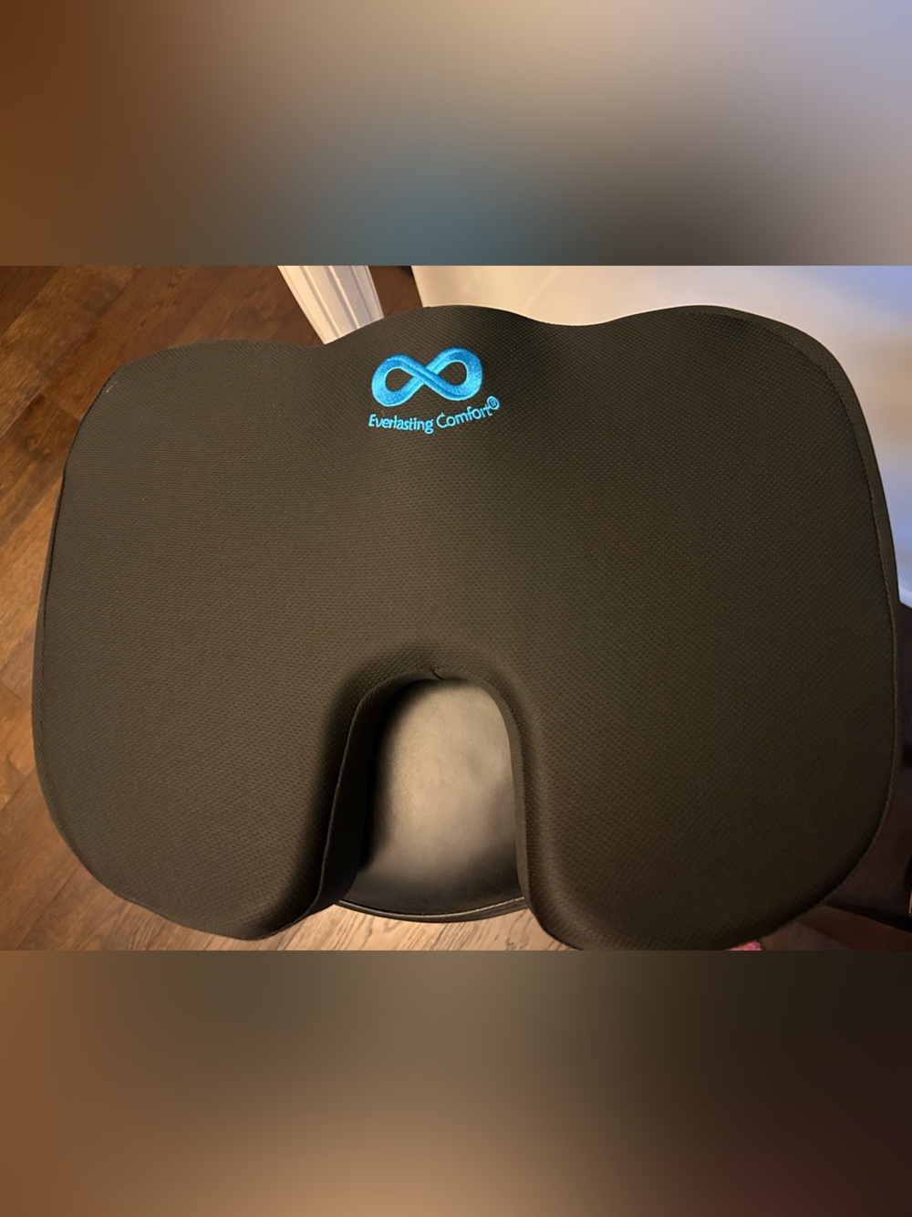 Black Memory Foam Seat Cushion